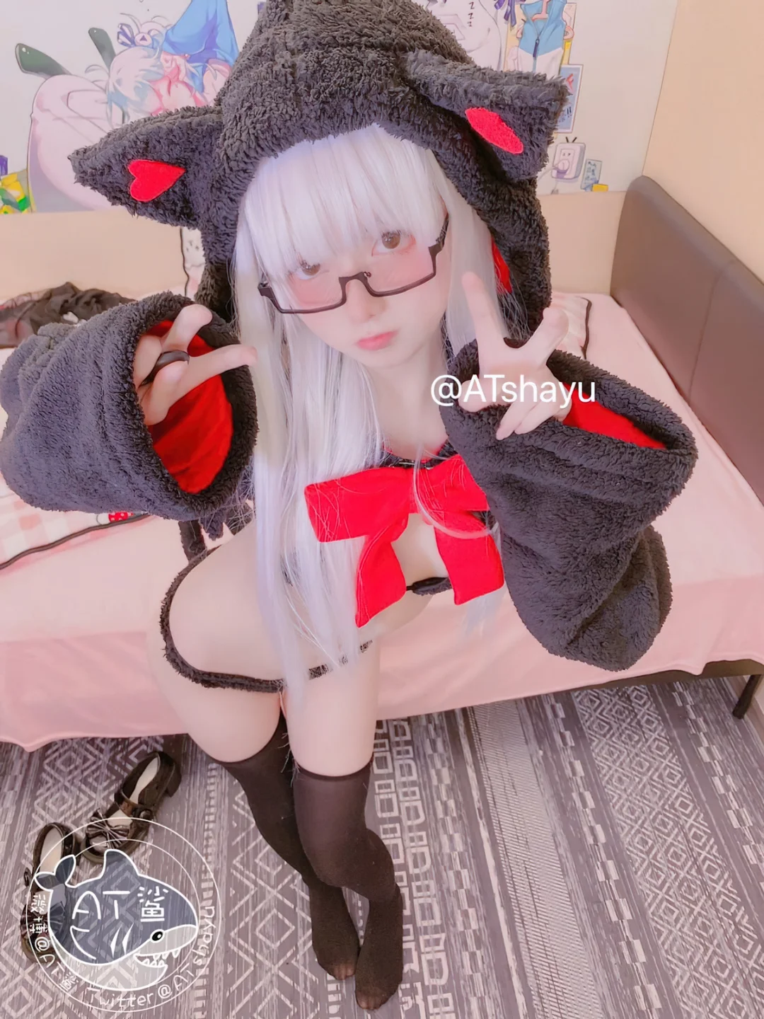 AT鲨 - 喵喵觐见 [50P-74MB] tg@simisebaisi 【丝足阁】044.webp